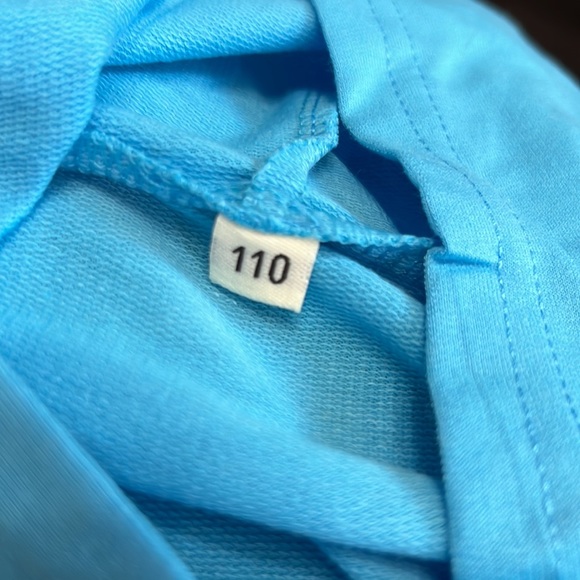 NIB{Baby Fashion}Sz 110(3T-4T) Cartoon Light blue Hoodie - Picture 3 of 6